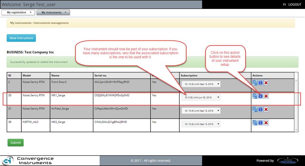 (10) cidatasolutions - Instrument list - subscription and info button