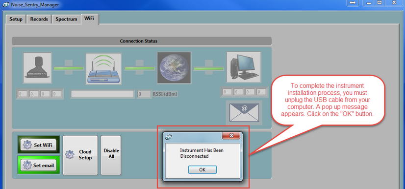 (9i) Noise_Sentry_Manager - WiFi Setup - Connection pop up